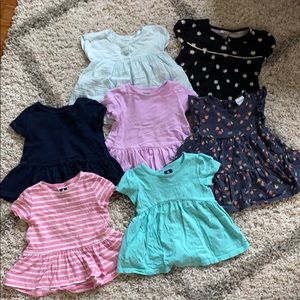 2T Girls Spring/Summer Short Sleeve Top bundle